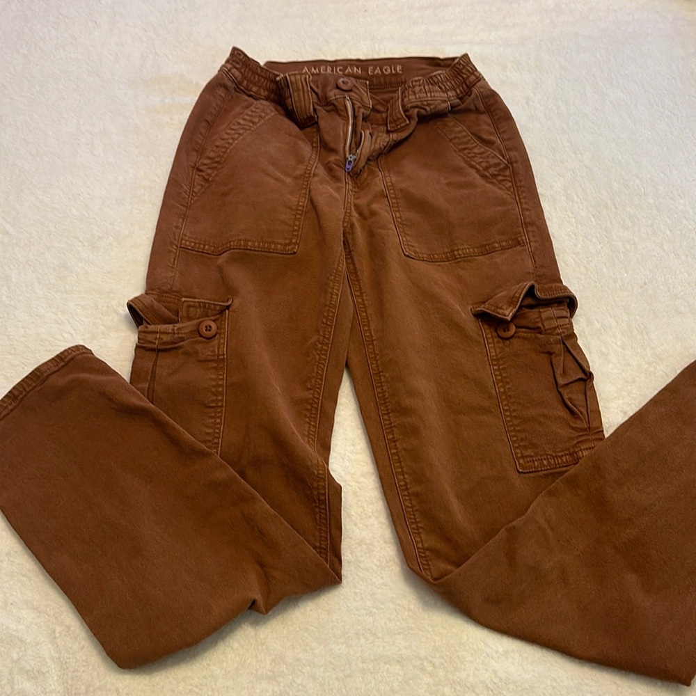 American Eagle Stretch Cargo Jeans